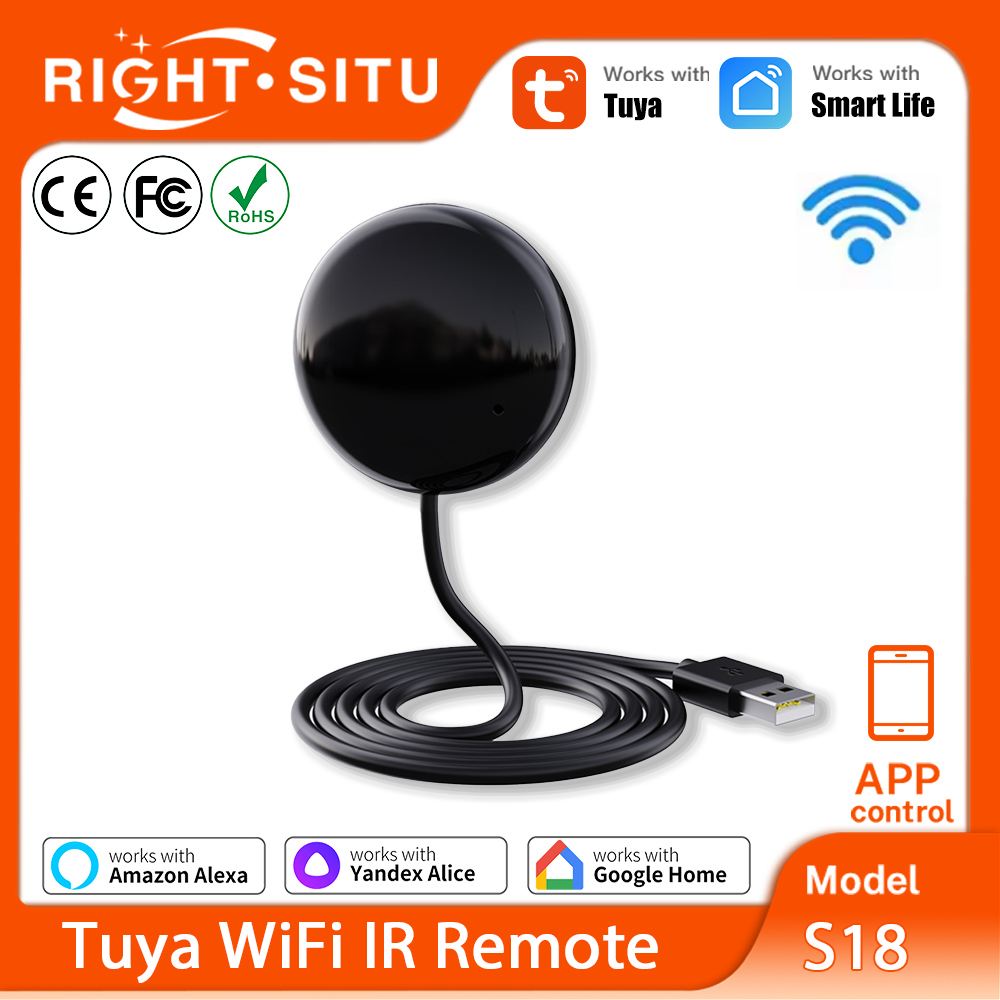 Universal Remote Smart Home - Tuya WiFi IR remoto para automatización