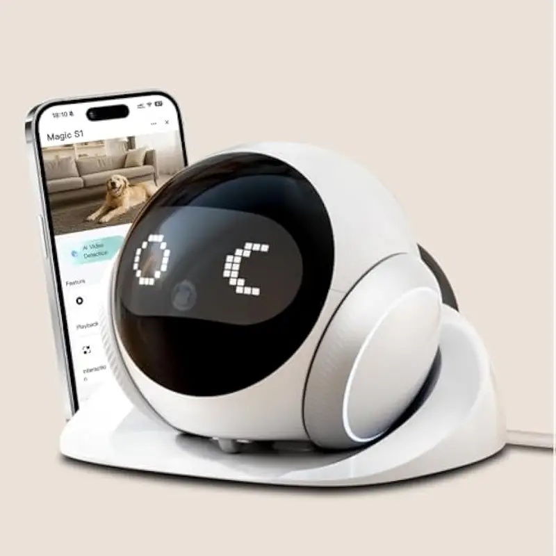 Smart Home Video - Cámara Robótica Móvil para Mascotas de
