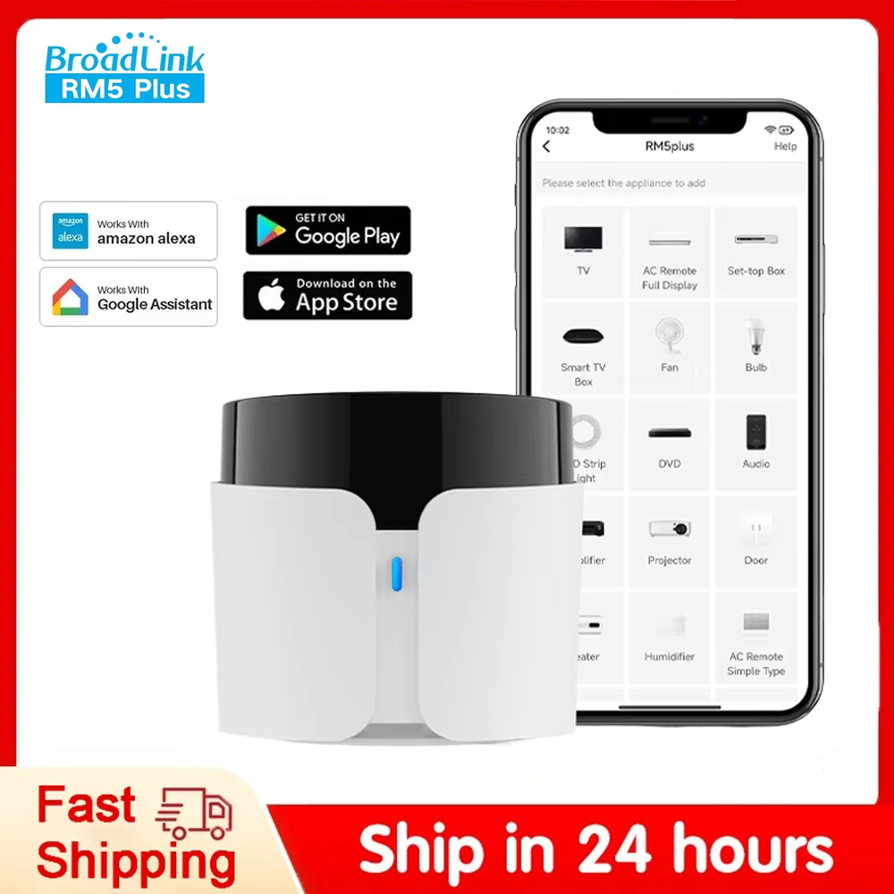 Smart Home Plus - Control Remoto Universal por Infrarrojos Broadlink