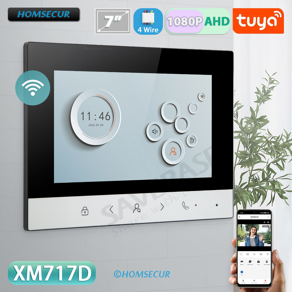 Smart Home Video - Monitor Interior Inteligente Tuya con WIFI,