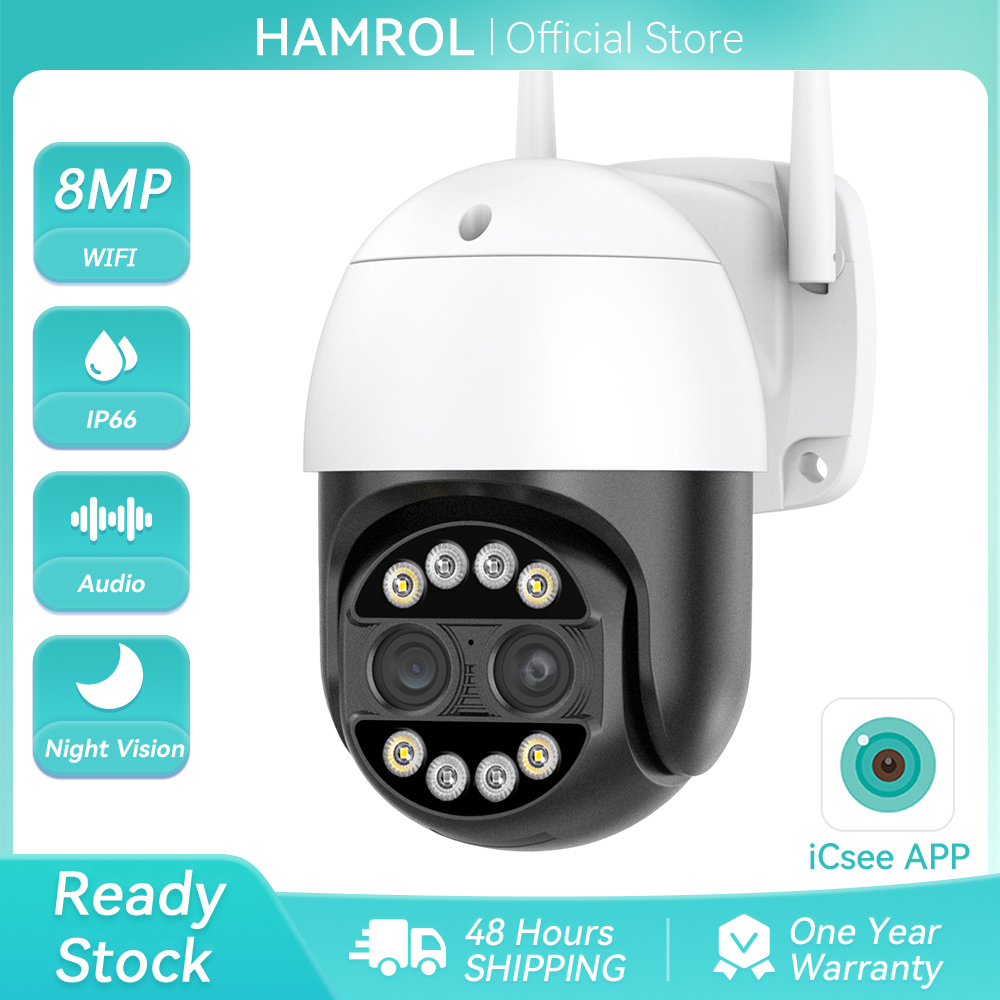 Smart Home Camera Ezviz - Cámara WIFI PTZ de 8MP con