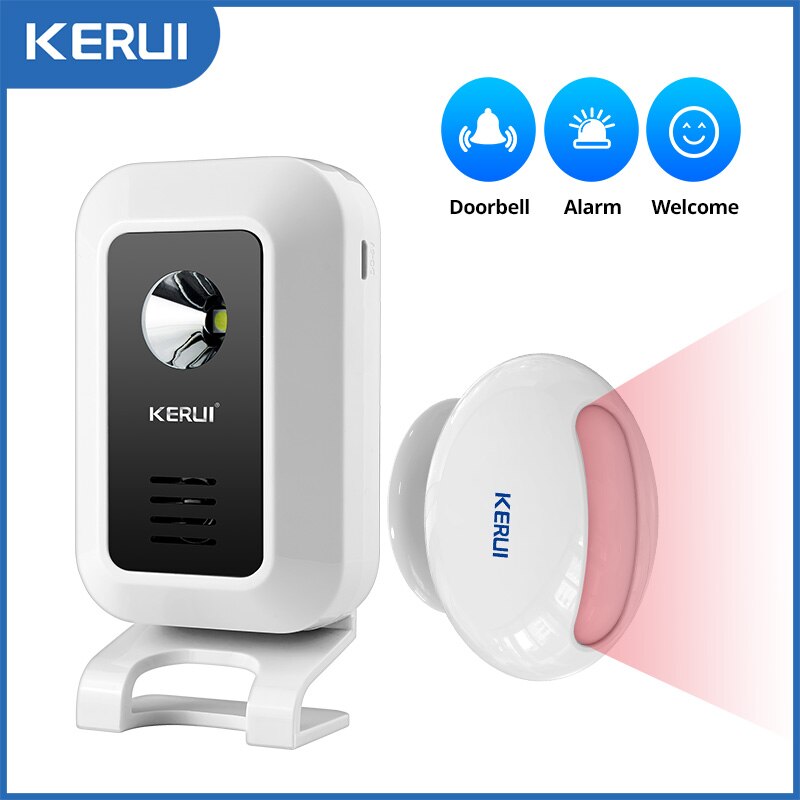 Wireless Door Sensor - KERUI-alarma de seguridad con Sensor de