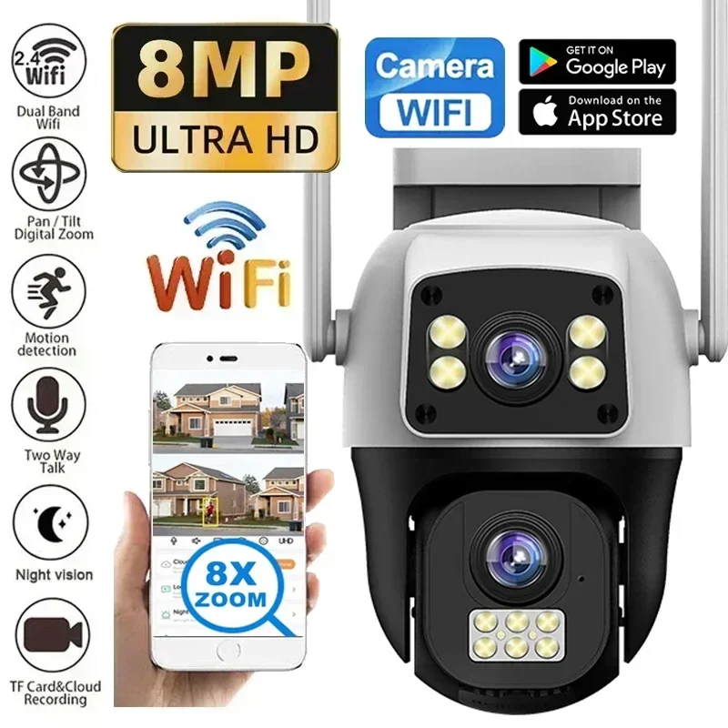 Smart Home Camera Ezviz - Cámara de Vigilancia Exterior Inalámbrica WiFi