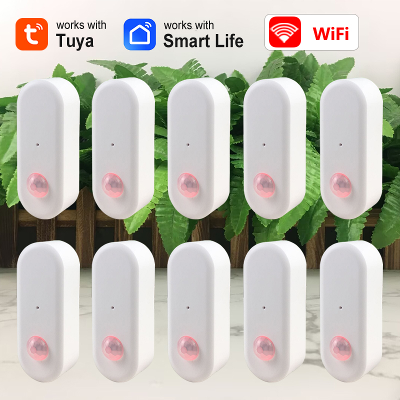 Smart Home Wiser - Tuya-Sensor de movimiento PIR WiFi, Detector