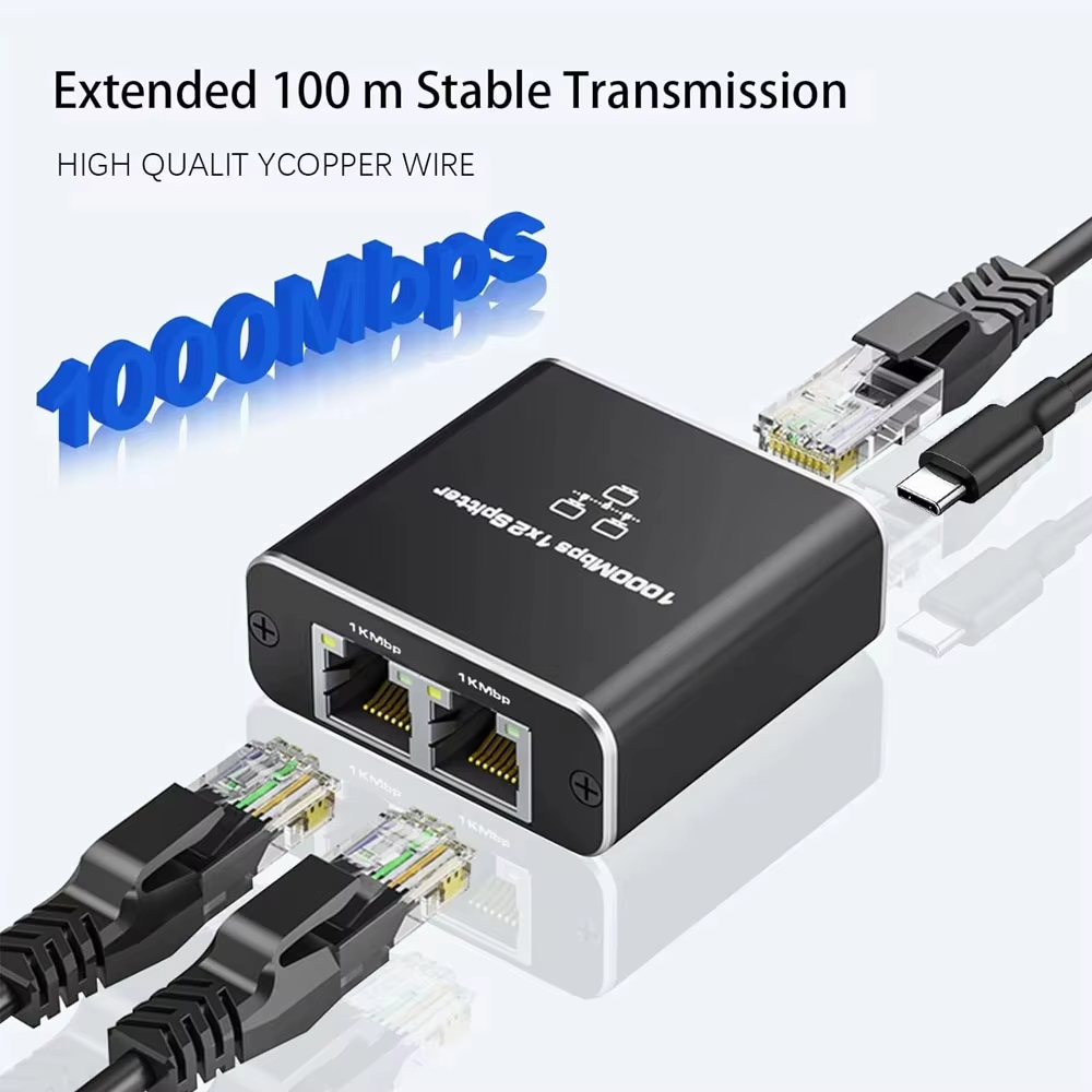 Smart Home Hub 2 - Divisor de red 1000Mbps Hub 1