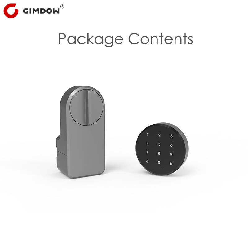 Smart Home Door Lock - Cerradura Digital Inteligente Tuya GIMDOW, Cerradura