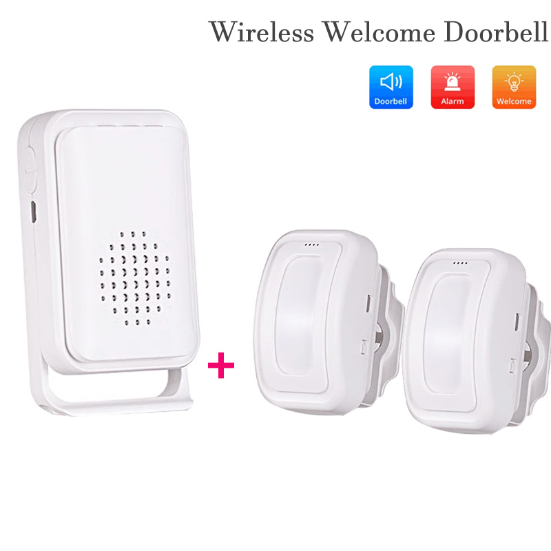 Wireless Door Sensor - Timbre de bienvenida inalámbrico para el