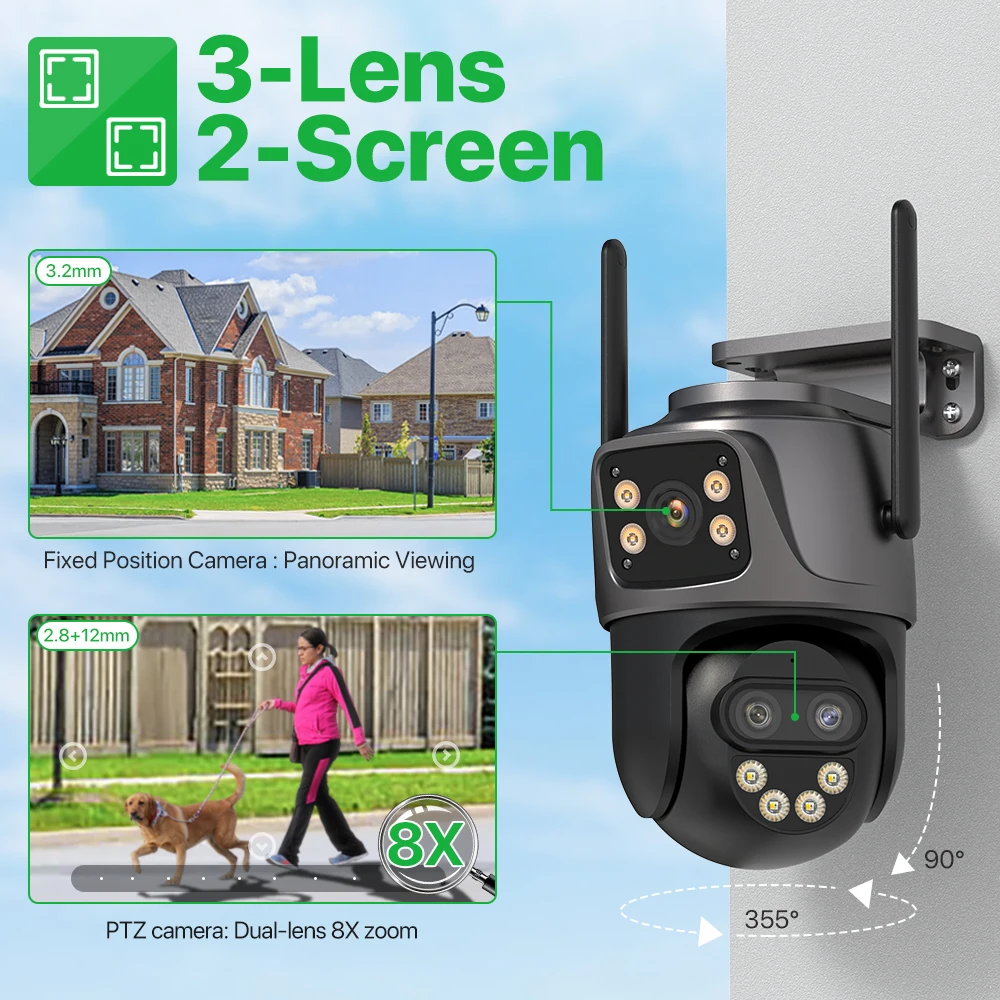 Cámara IP WONSDAR para exterio - Smart Home Camera Ezviz reseña y precio