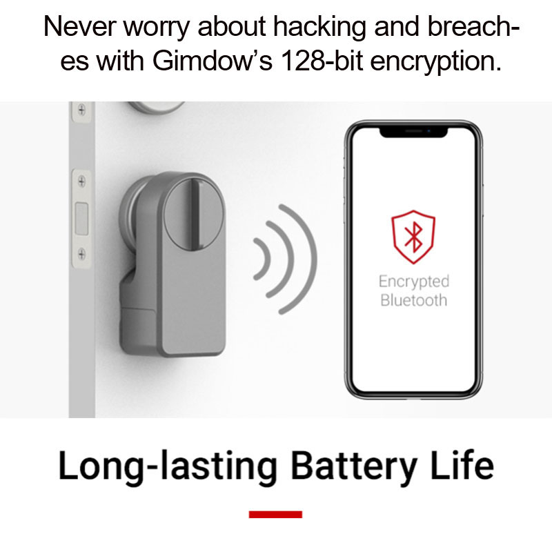 GIMDOW-puerta de enlace inteli - Smart Home Door Lock reseña y precio