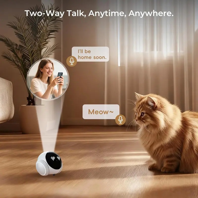 Cámara Robótica Móvil para Mas - Smart Home Video reseña y precio