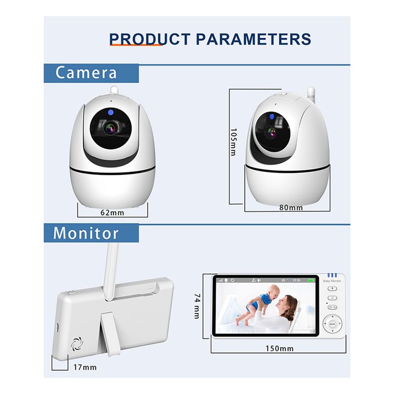 Monitor de Bebé ABUL-Video 2.4 - Smart Home Video reseña y precio