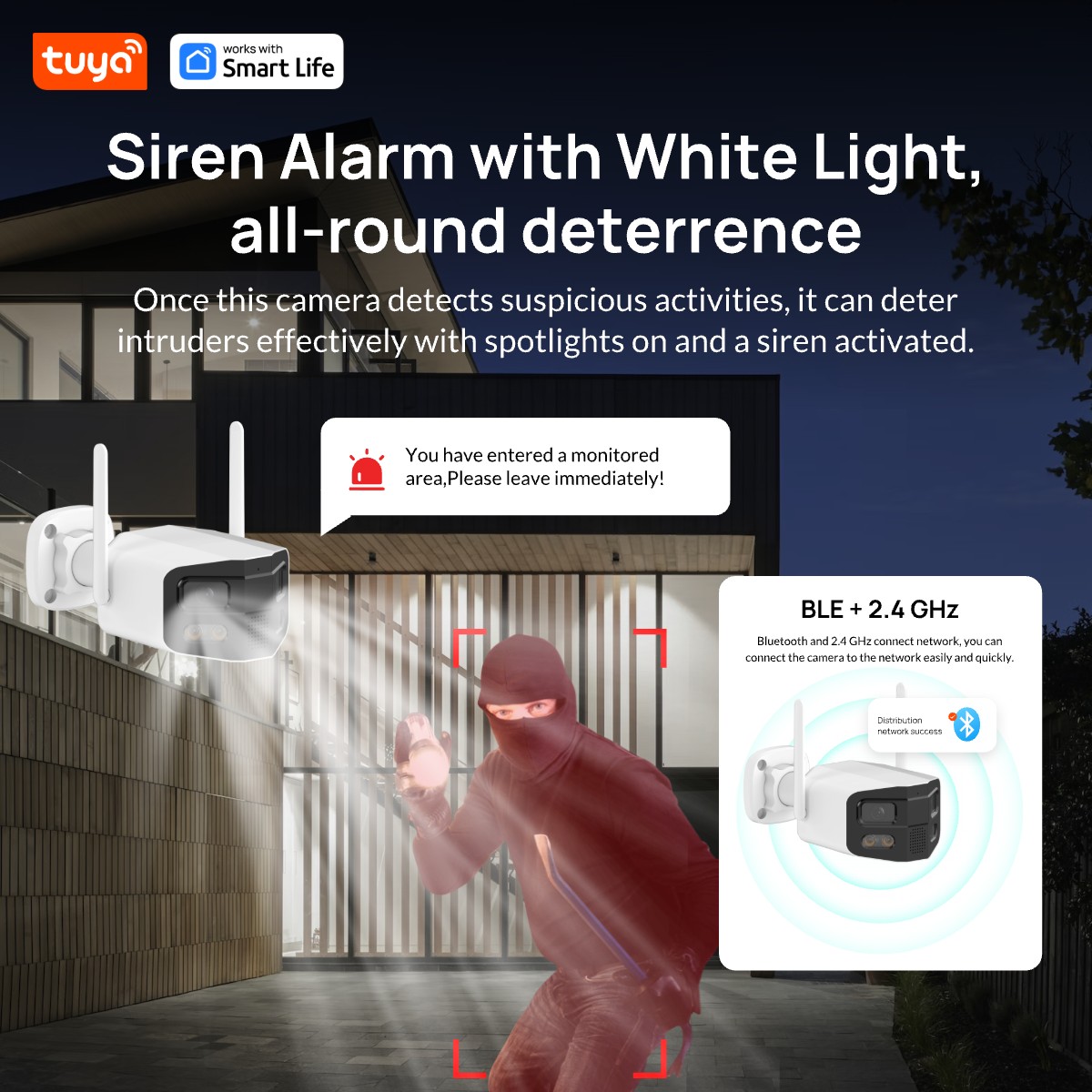 Tuya Smart 4MP 2.5K Lente dual - Smart Home Camera Ezviz reseña y precio
