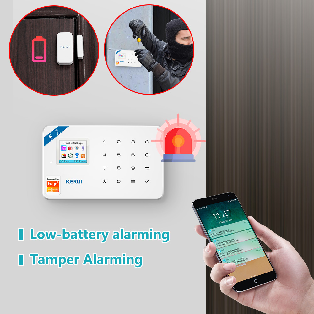 KERUI-sistema de alarma W181,  - Smart Home Video reseña y precio