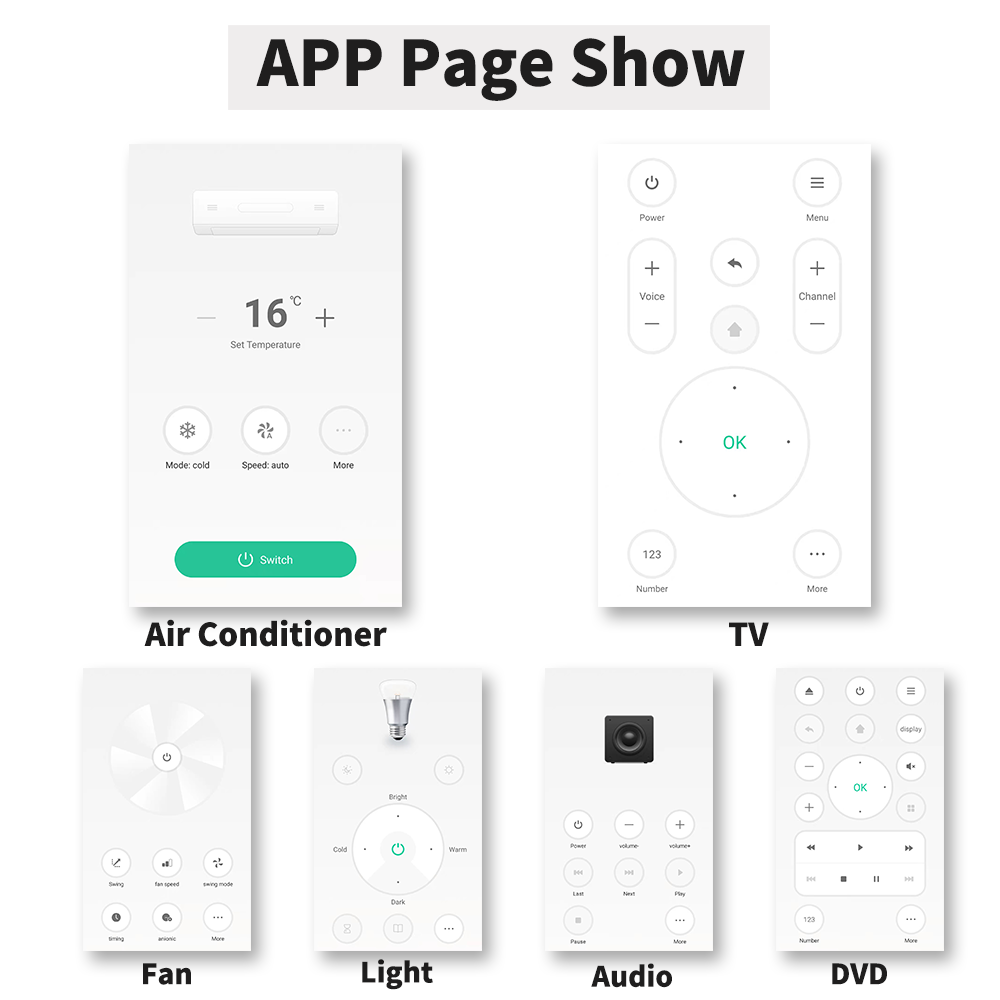 Control remoto IR wifi intelig - Universal Remote Smart Home reseña y precio