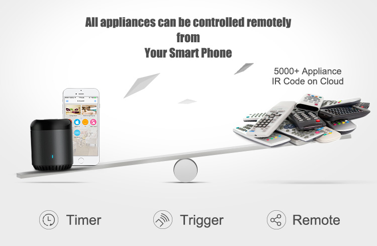 BroadLink-mando a distancia un - Universal Remote Smart Home reseña y precio