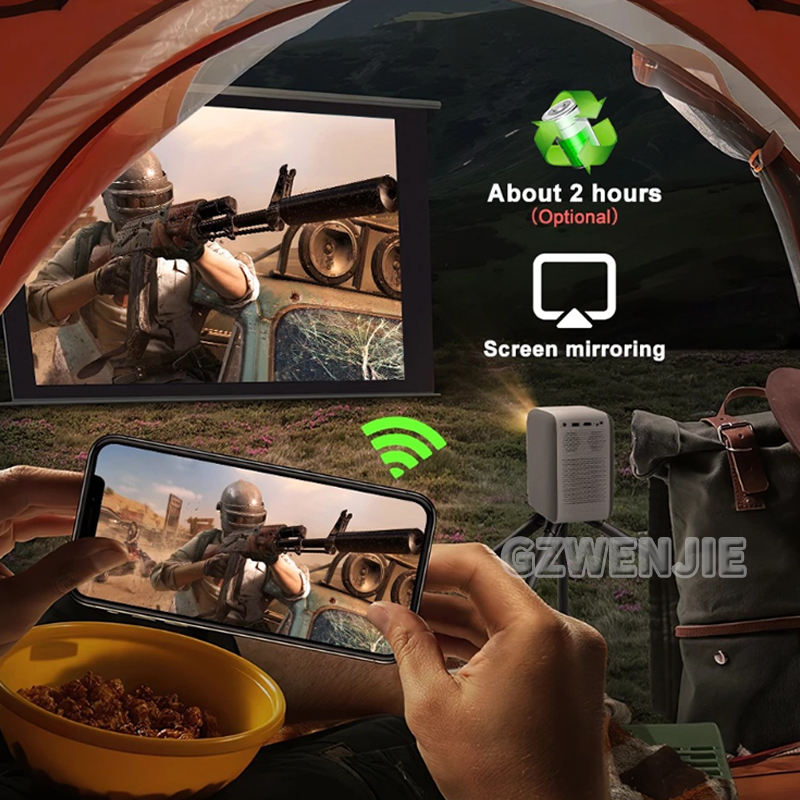Mini proyector H6 LED 1080P Fu - Smart Home Video reseña y precio