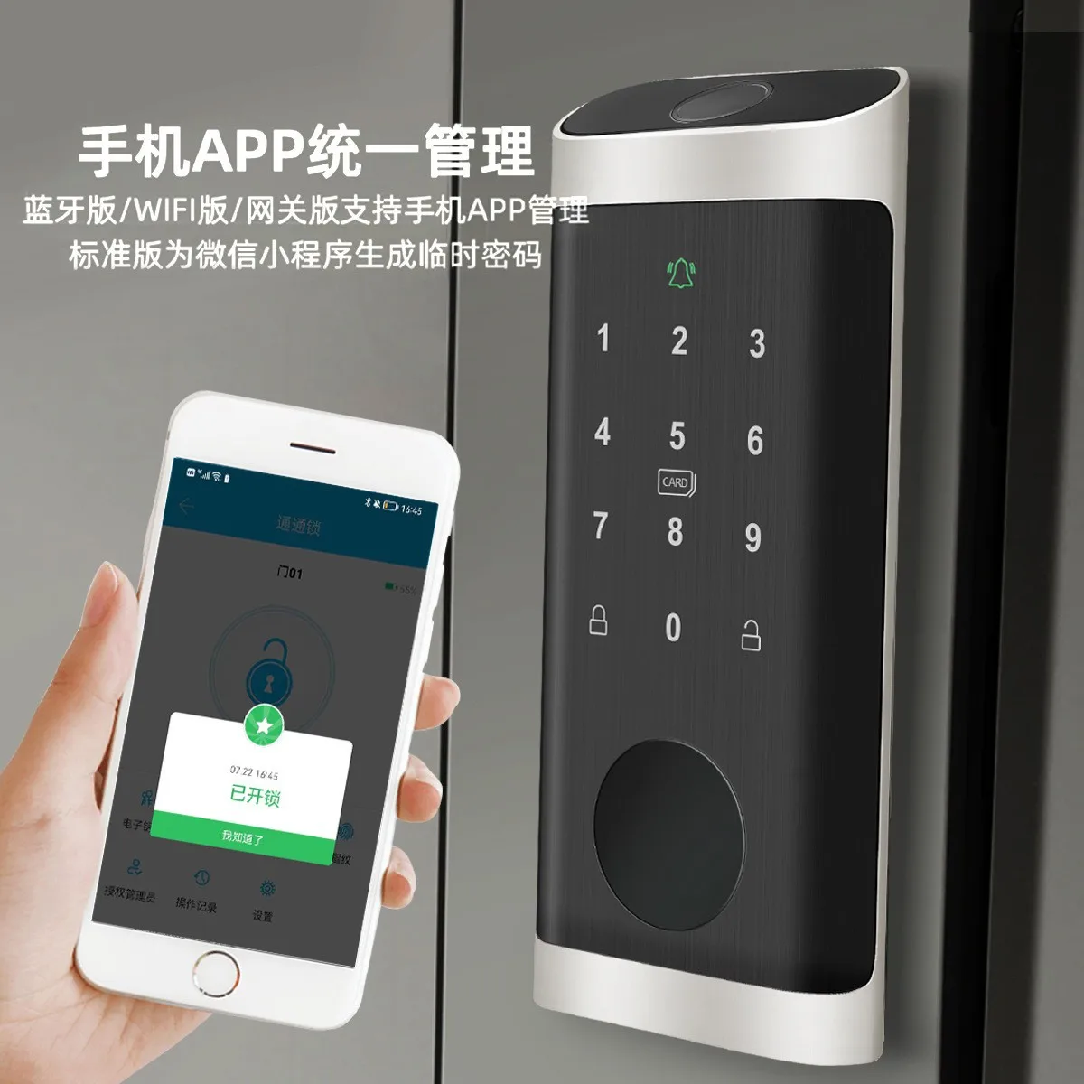 Cerradura de puerta inteligent - Smart Home Door Lock reseña y precio