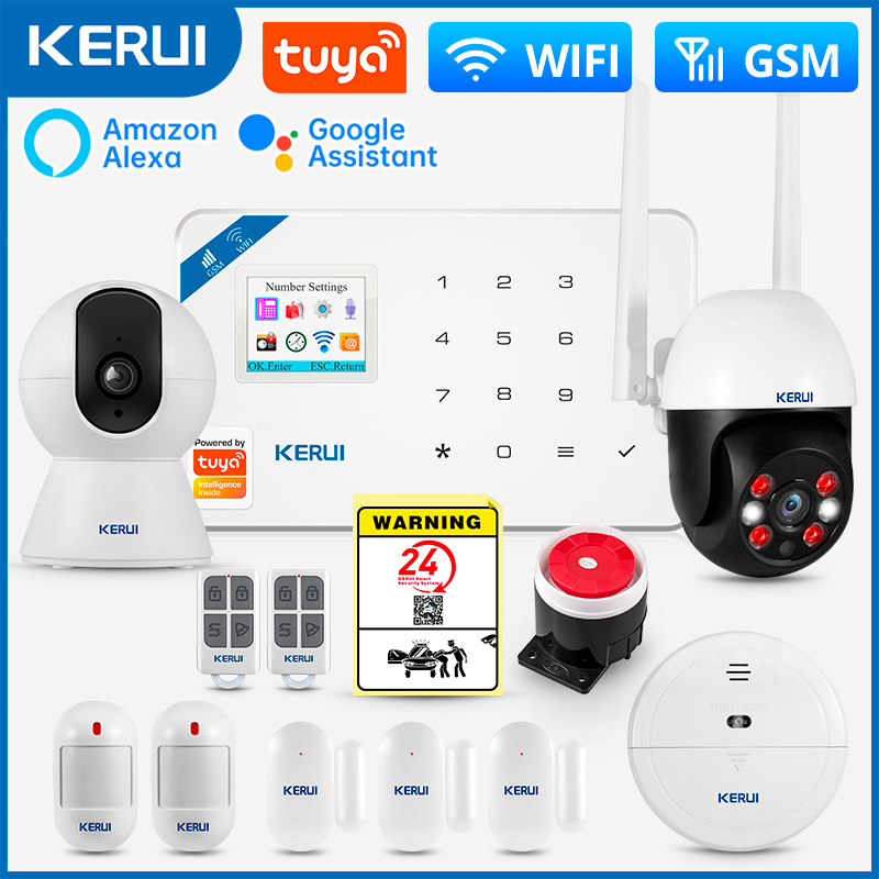 KERUI-sistema de alarma W181,  - Smart Home Video reseña y precio