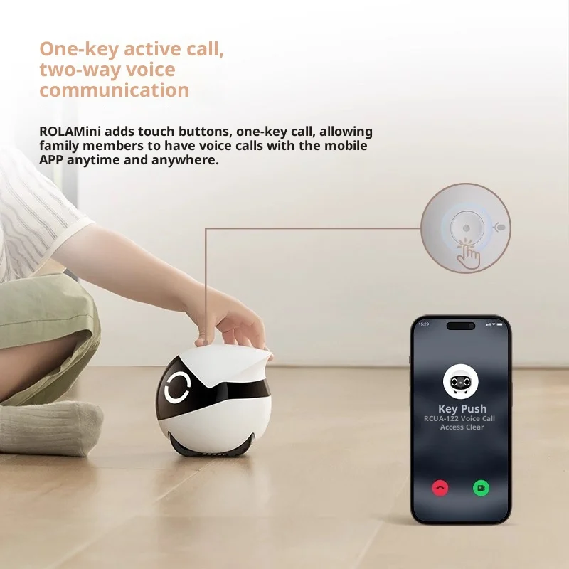 Enabot ROLA Mini Robot intelig - Smart Home Video reseña y precio