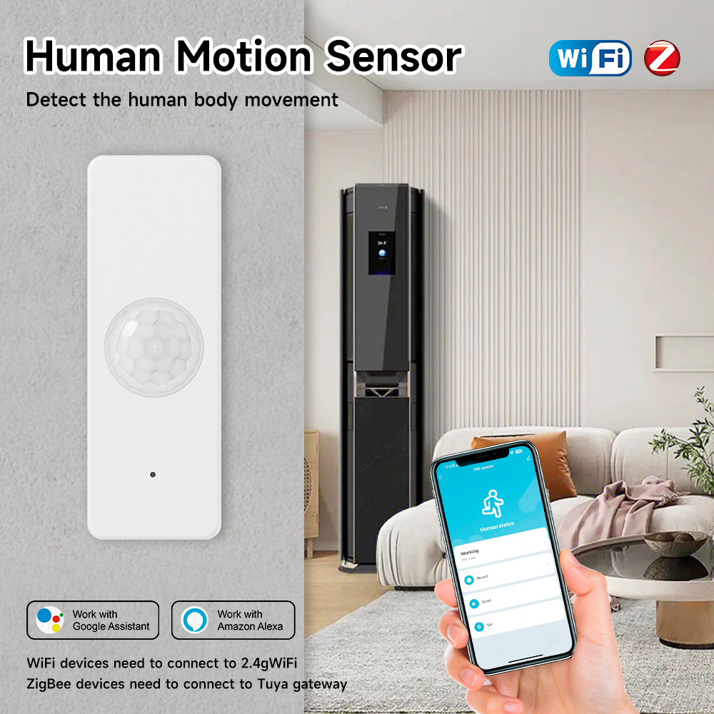 Tuya WiFi Zigbee PIR Sensor de - Smart Home Wiser reseña y precio