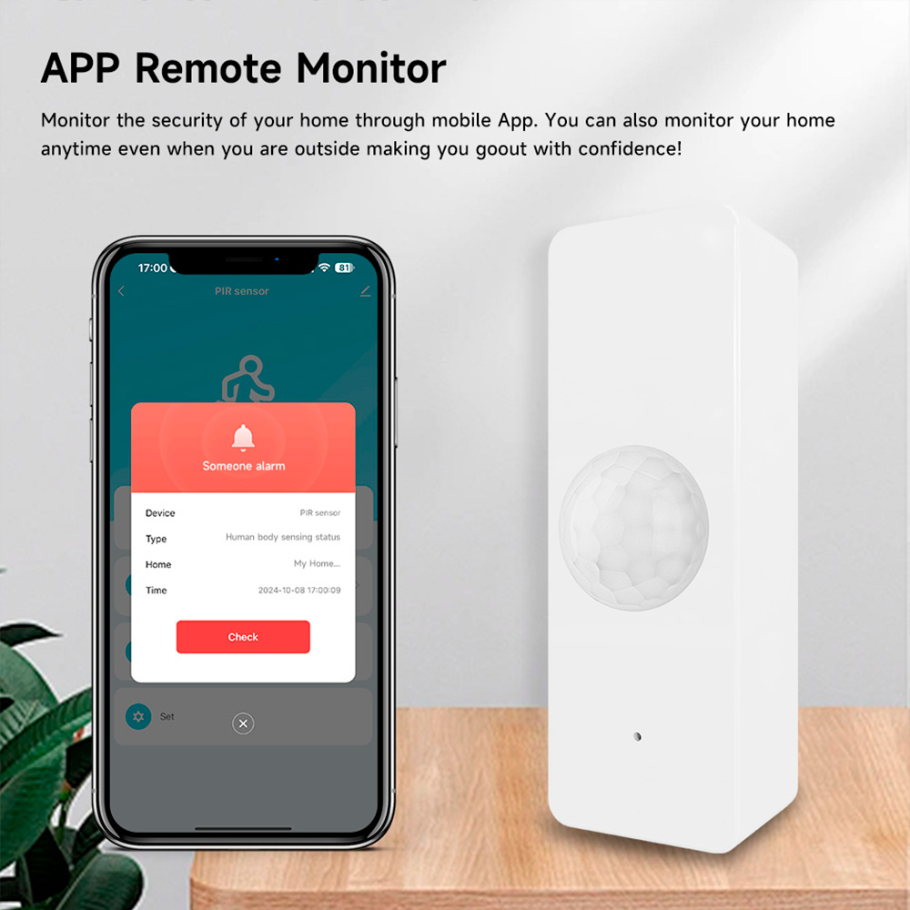 Tuya WiFi Zigbee PIR Sensor de - Smart Home Wiser reseña y precio