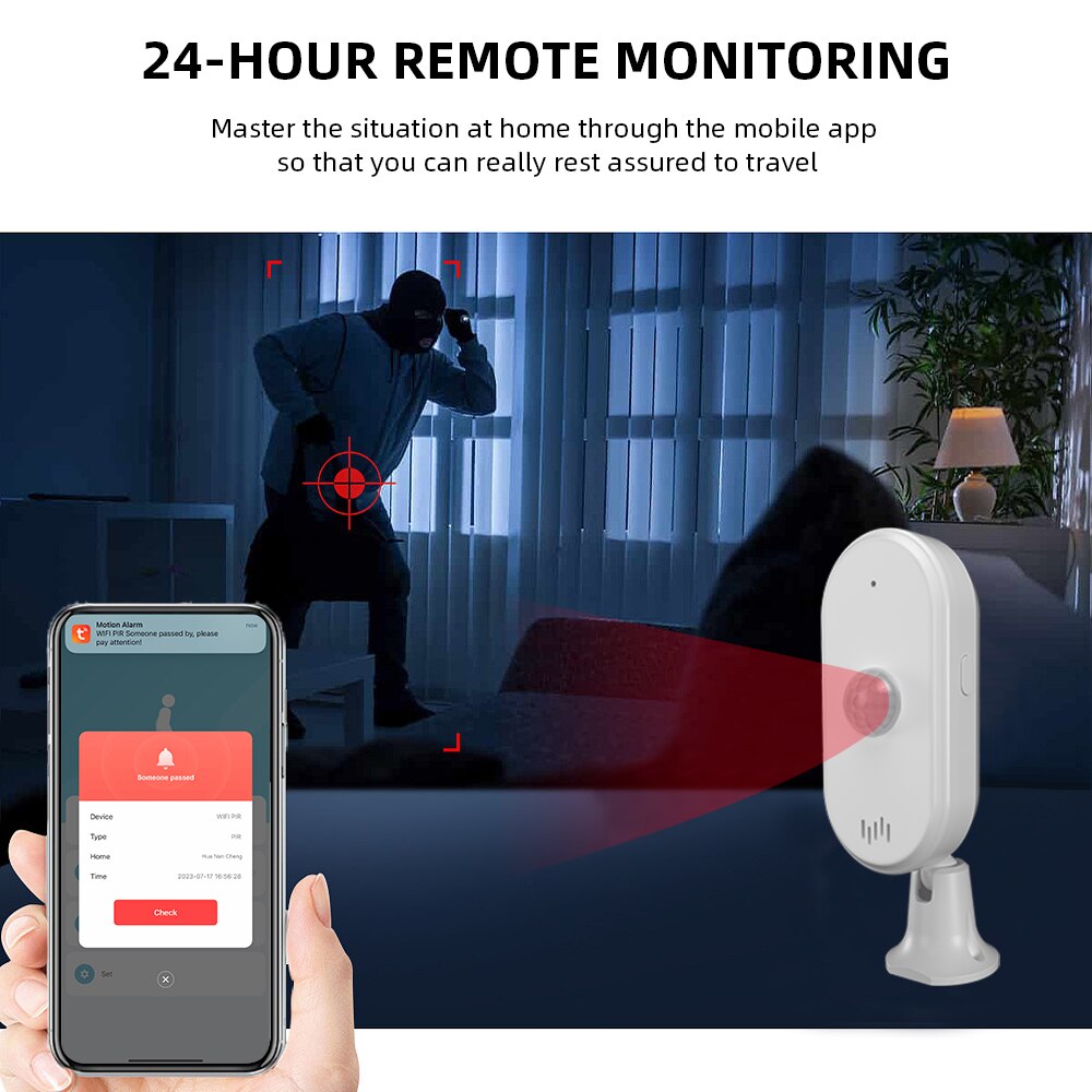 ONENUO-alarma antirrobo Tuya W - Smart Home Wiser reseña y precio