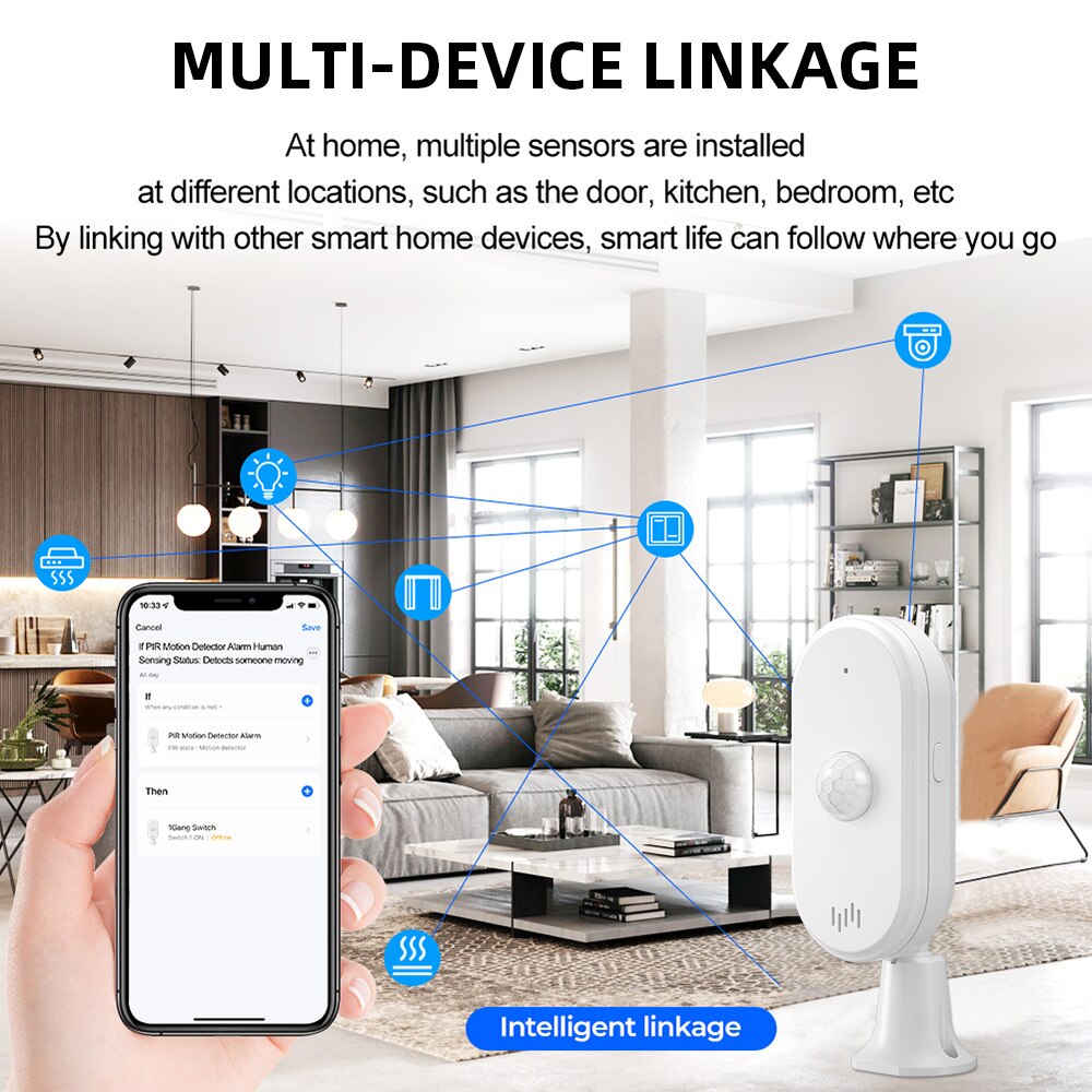 ONENUO-alarma antirrobo Tuya W - Smart Home Wiser reseña y precio