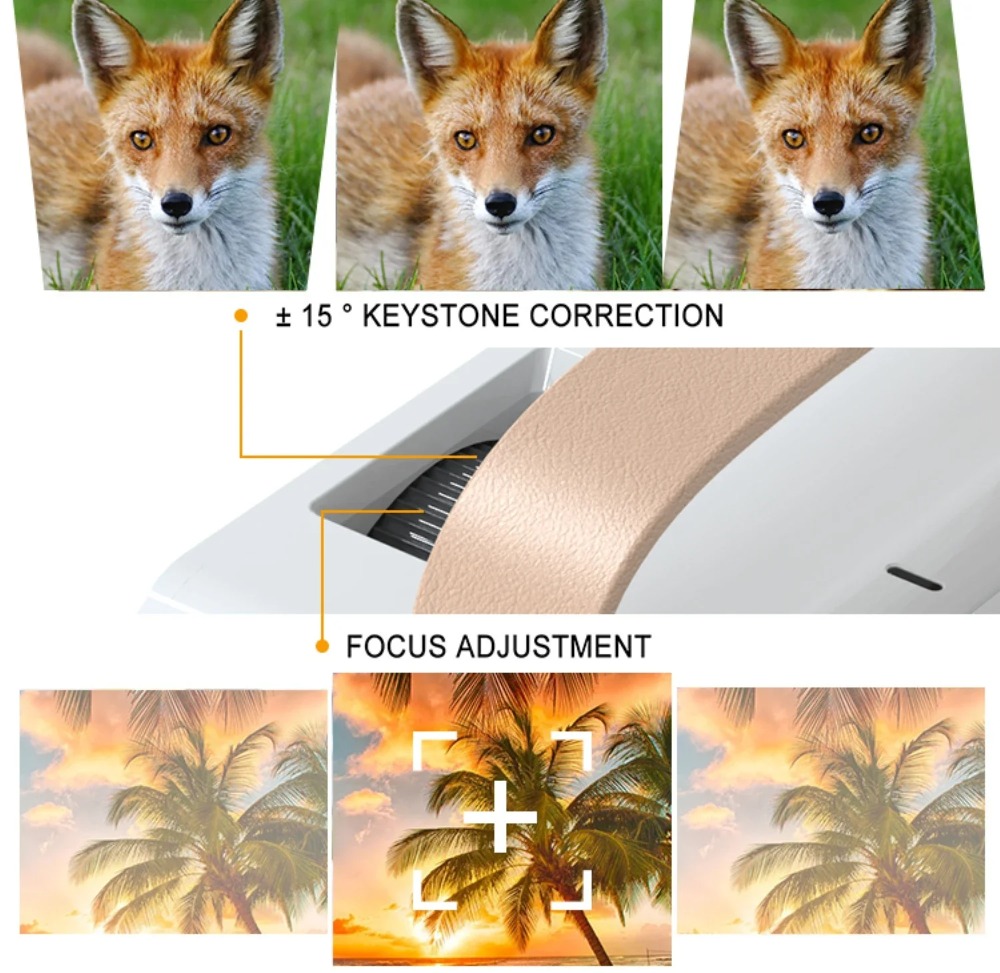 Proyector portátil inteligente - Smart Home Video reseña y precio